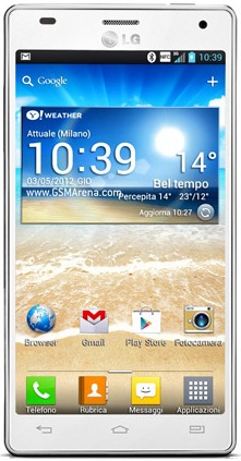 Смартфон LG Optimus 4X HD P880 White - Партизанск