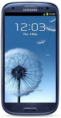 Смартфон Samsung Galaxy S3 GT-I9300 16Gb Pebble blue - Партизанск