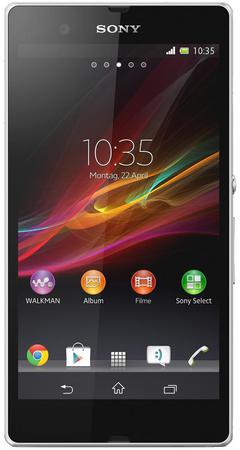 Смартфон Sony Xperia Z White - Партизанск